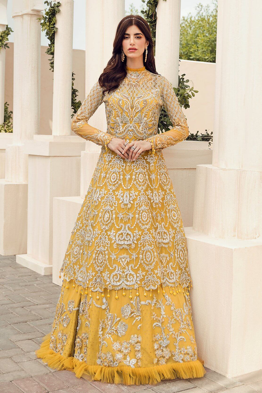 Reign Reignaissance Luxury Wedding Unstitched 3Pc Suit - MALVA - FaisalFabrics.pk