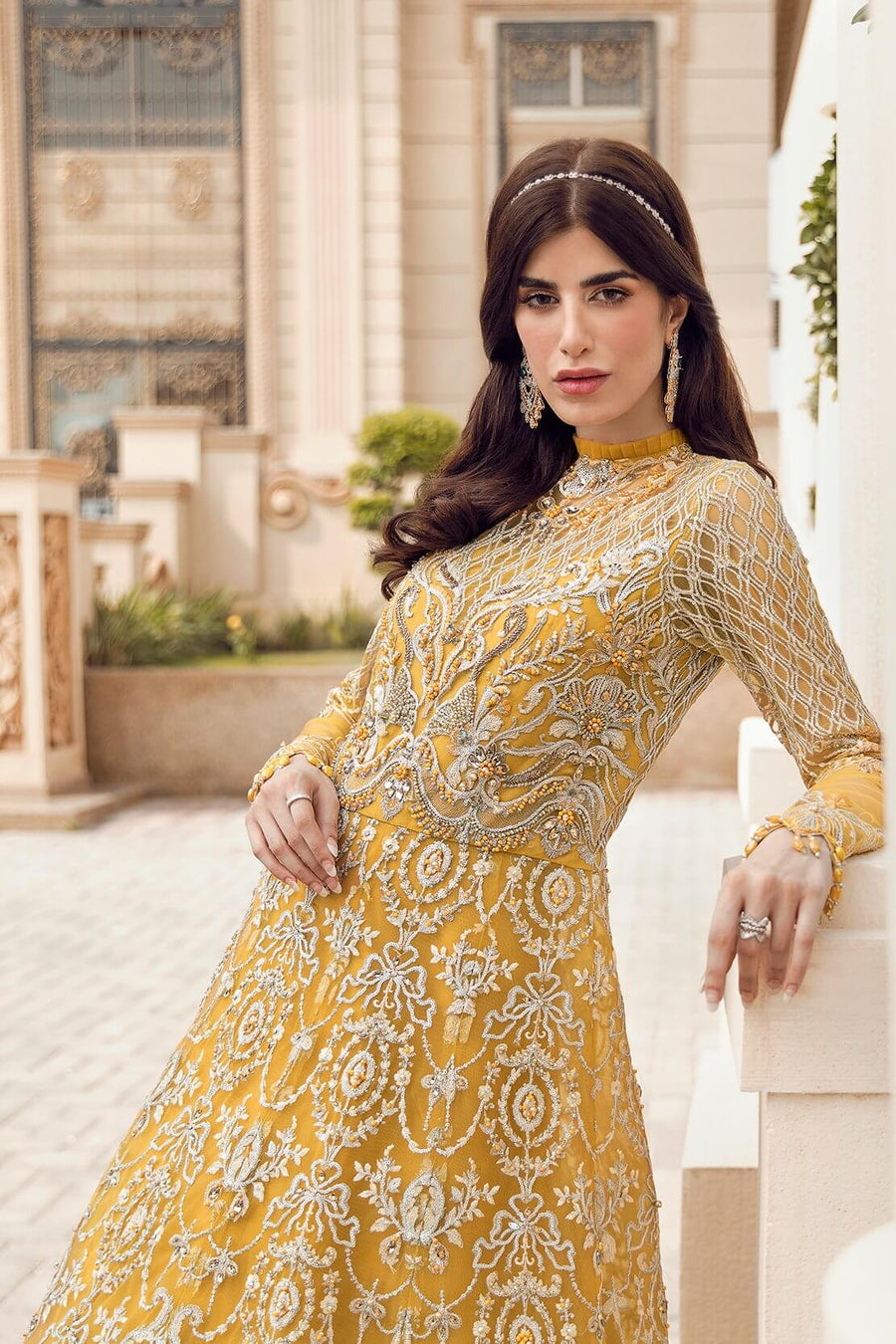 Reign Reignaissance Luxury Wedding Unstitched 3Pc Suit - MALVA - FaisalFabrics.pk