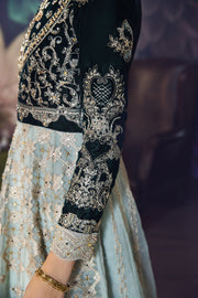 Hous of Nawab Makhmal Velvet Wedding Formals 3PC Suit 06-MANAR - FaisalFabrics.pk