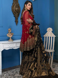 Akbar Aslam Luxury Chiffon Collection 2020 3pc Suit AAC-1103 MAROON ORIOLE - FaisalFabrics.pk