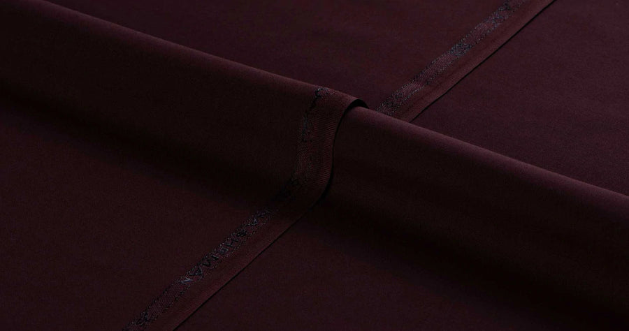 Nasheman by Mohtaram Fabrics Men’s Wash & Wear Suit - Maroon