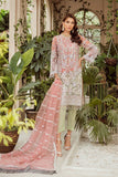 MASHQ Festive Collection Embroidered Net 3Pc Suit MZ-06 SPLENDOR GALA - FaisalFabrics.pk