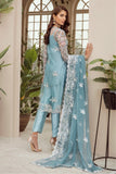 MASHQ Festive Collection Embroidered Net 3Pc Suit MZ-10 LADY LUXE - FaisalFabrics.pk