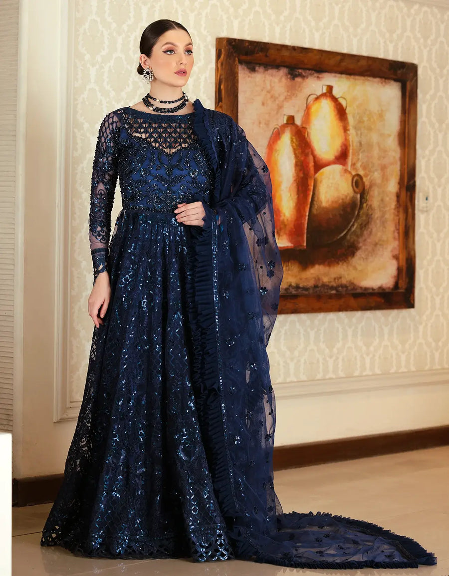 Emaan Adeel Mahermah Bridal Vol-03 Unstitched 3Pc Suit MB-304