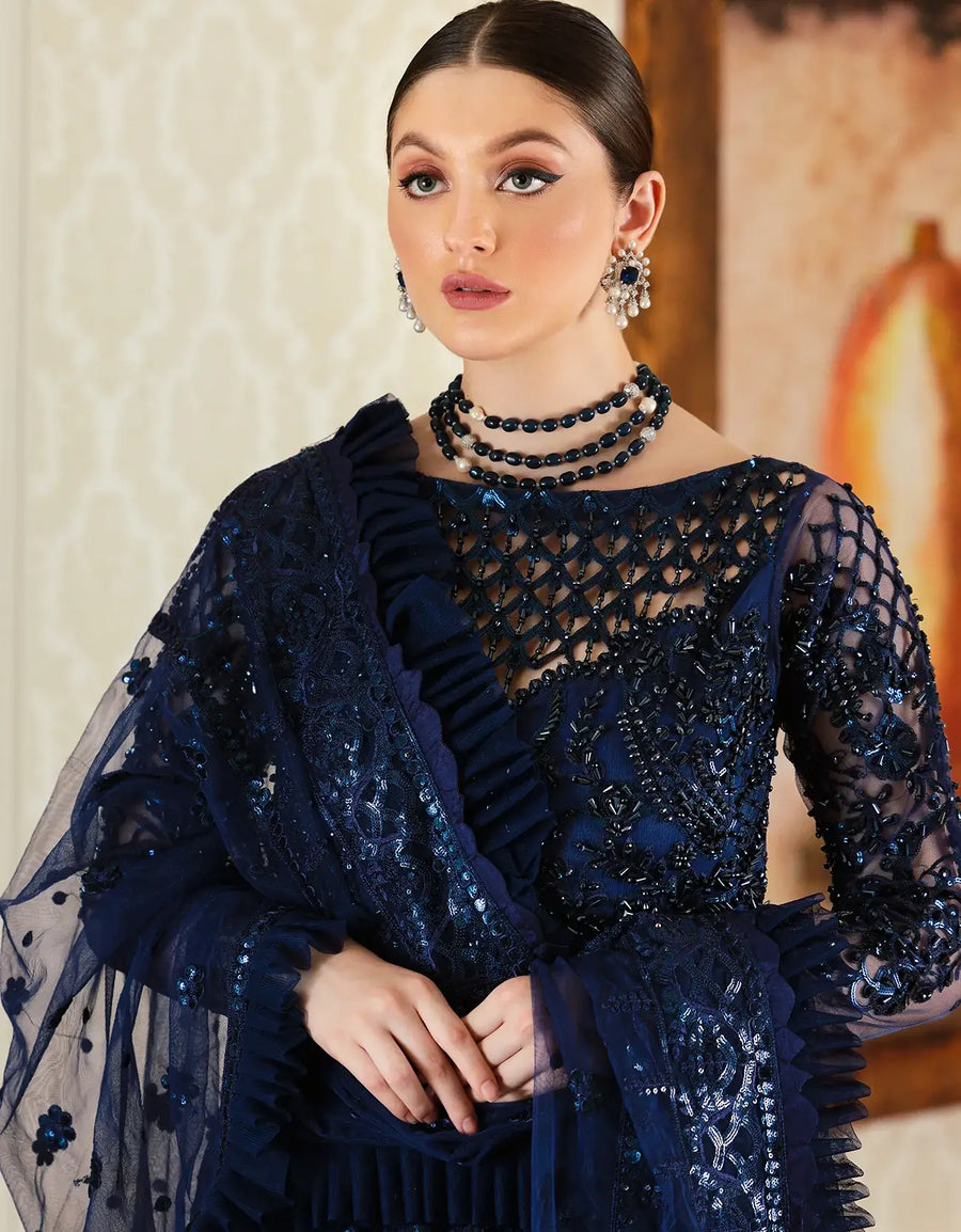 Emaan Adeel Mahermah Bridal Vol-03 Unstitched 3Pc Suit MB-304