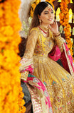 Maryum N Maria Emroidered Net Unstitched 3pc Bridal Suit MBM-0012 - FaisalFabrics.pk