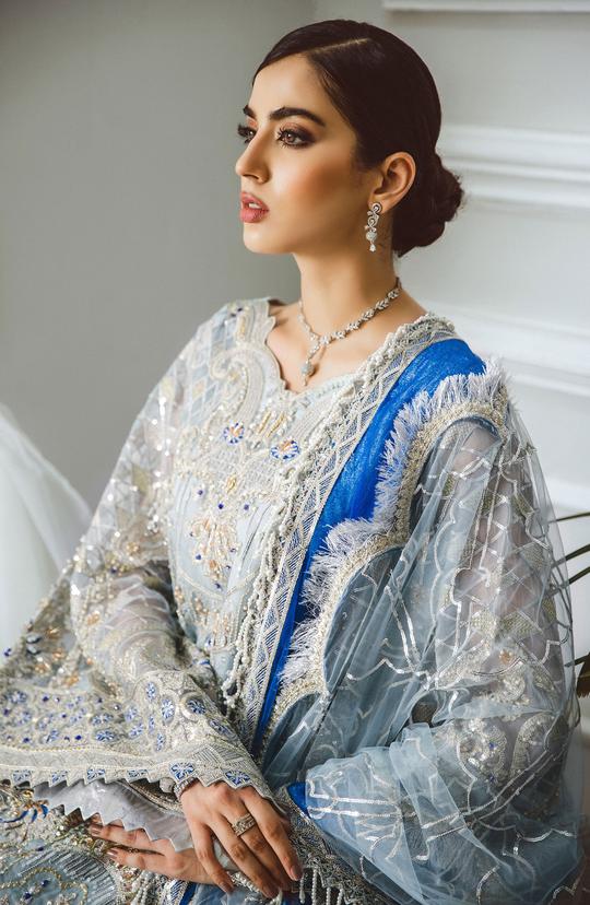 Maryum N Maria Luxury Handmade Formals Unstitched 3 Piece Suit MFD-0005 - FaisalFabrics.pk