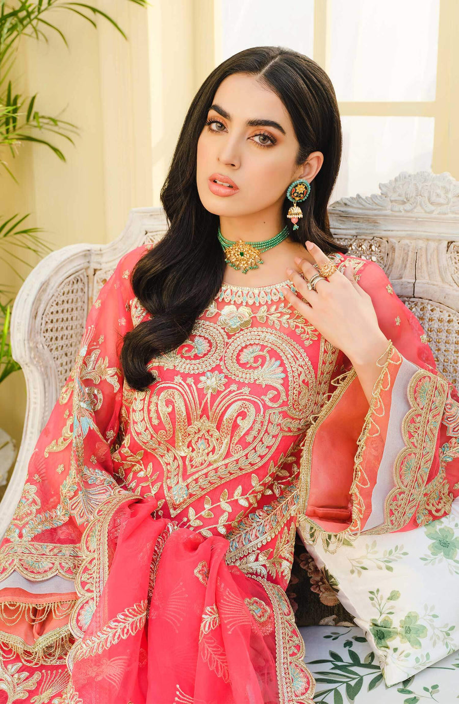 Maryum N Maria Luxury Formals Unstitched 3Pc Suit Passion Fling MFD-0066 - FaisalFabrics.pk