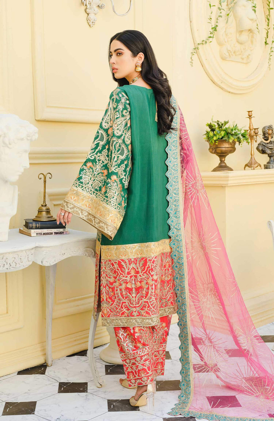 Maryum N Maria Luxury Formals Unstitched 3Pc Suit Dreamy Wonder MFD-0067 - FaisalFabrics.pk