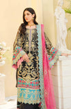 Maryum N Maria Luxury Formals Unstitched 3Pc Suit Dark Graphite MFD-0068 - FaisalFabrics.pk