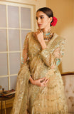 Maryum N Maria Luxury Handmade Unstitched Net Fabric Saree MFR-0004 - FaisalFabrics.pk