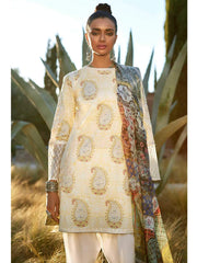 ZARA SHAHJAHAN Luxury Lawn 2019 Embroidered 3PC Suit MINAH A - FaisalFabrics.pk