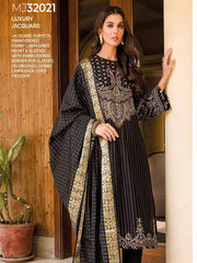 GulAhmed Summer Premium Luxury Jacquard Unstitched 3Pc Suit MJ-32021