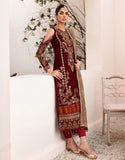 Emaan Adeel Makhmal Unstitched Luxury Velvet 3Pc Suit MK-308