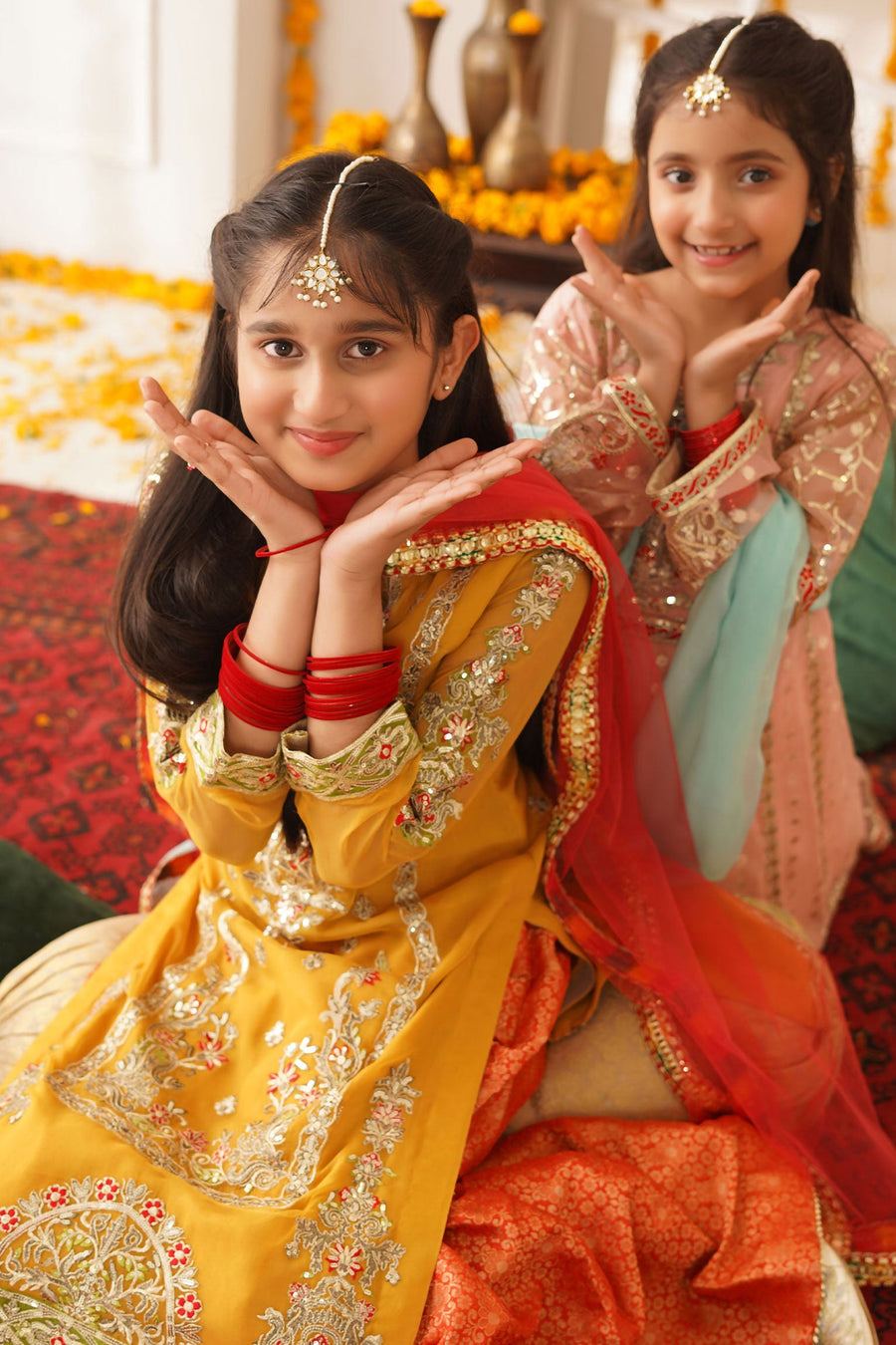 Maryum N Maria Kids Reaty to Wear - Rangoli MKD-0013 - FaisalFabrics.pk