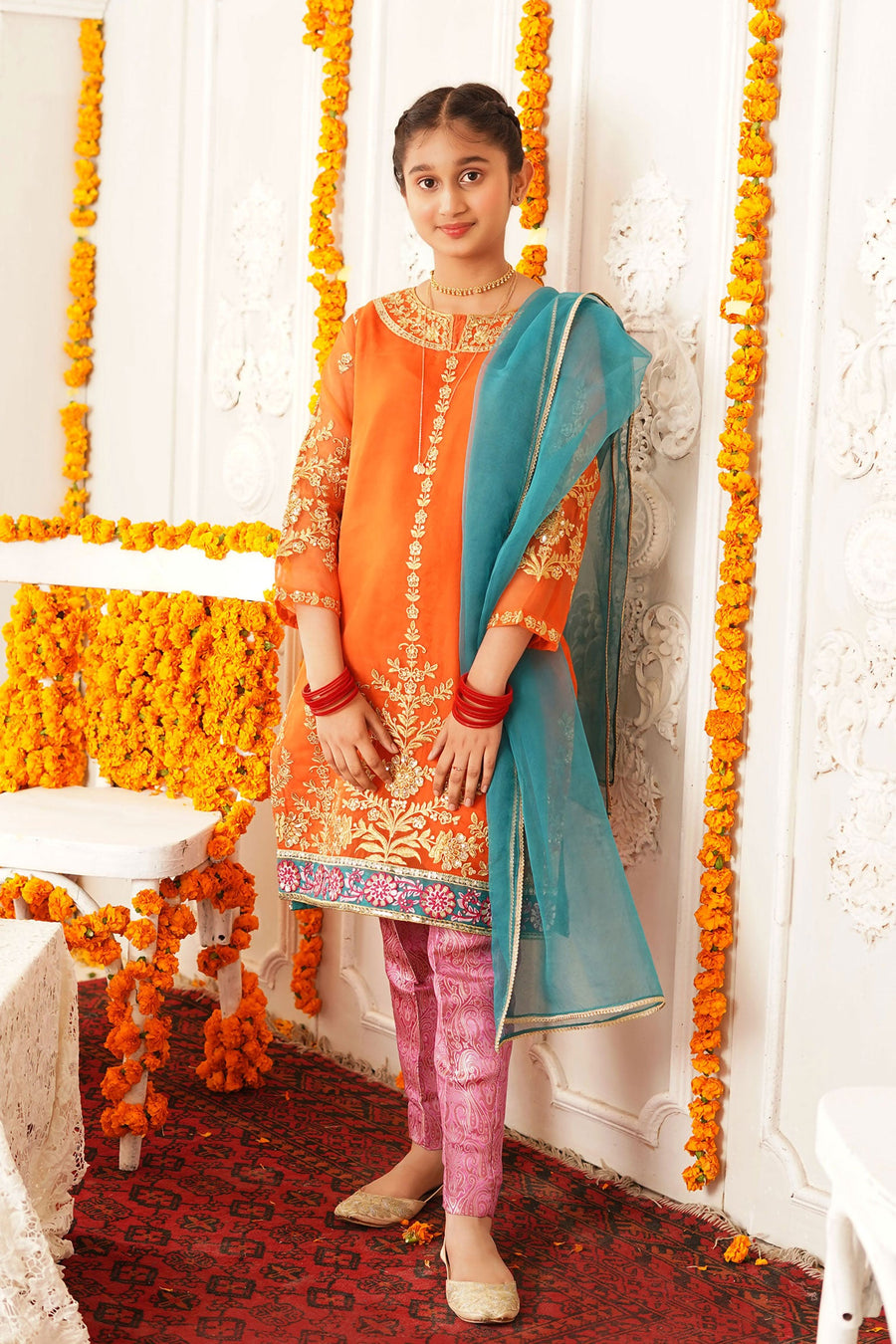 Maryum N Maria Kids Reaty to Wear - Triffle MKD-0017 - FaisalFabrics.pk