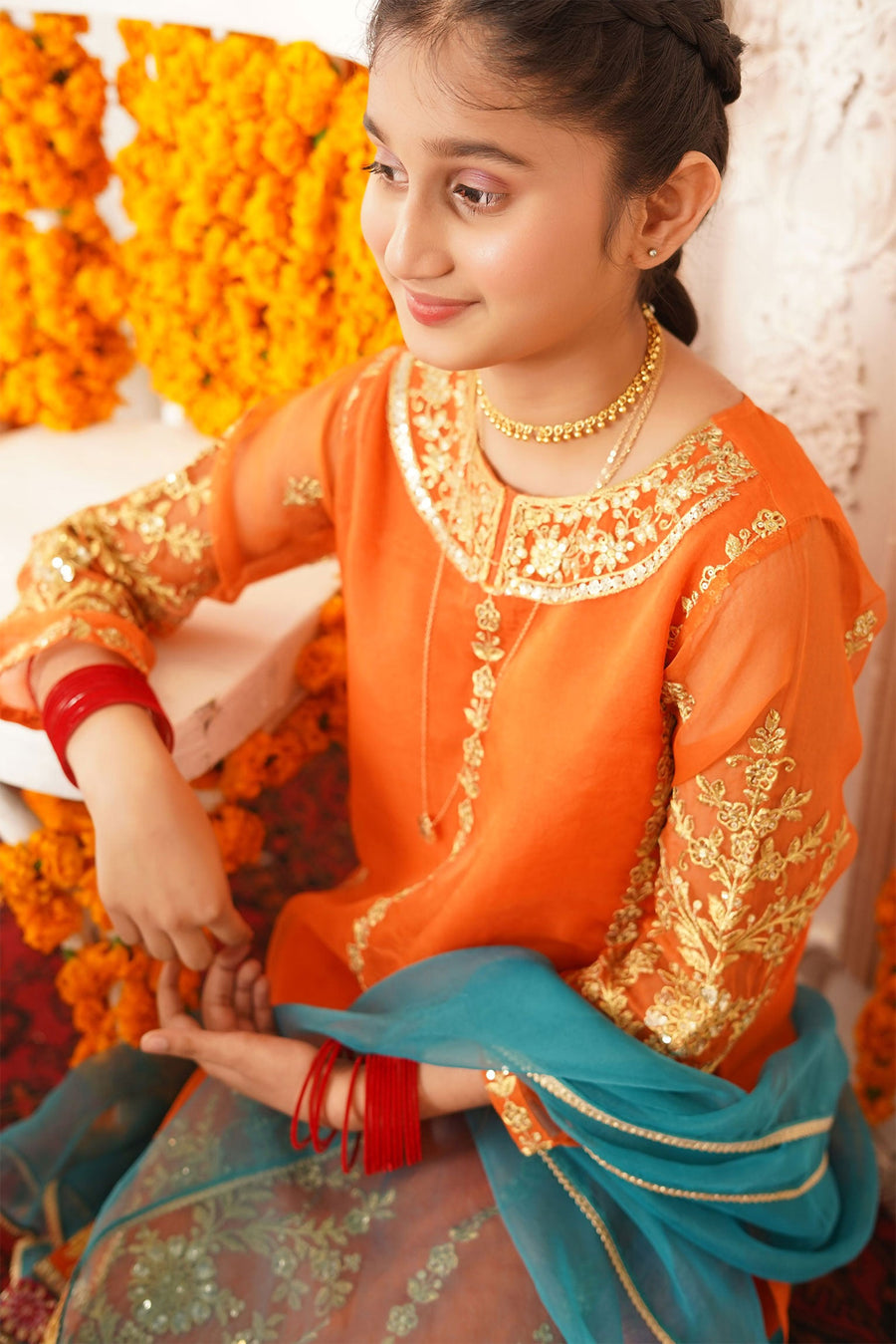 Maryum N Maria Kids Reaty to Wear - Triffle MKD-0017 - FaisalFabrics.pk