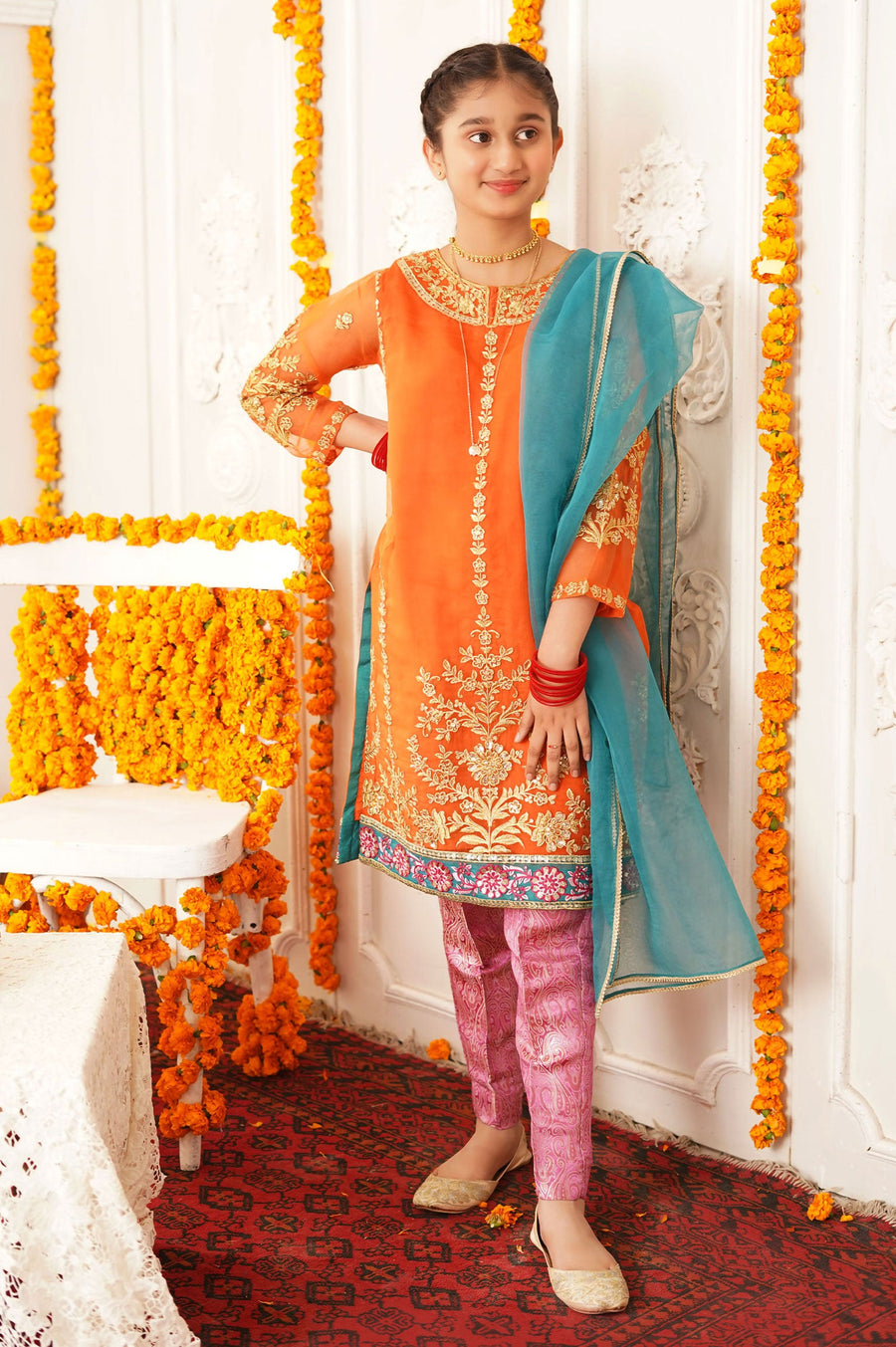 Maryum N Maria Kids Reaty to Wear - Triffle MKD-0017 - FaisalFabrics.pk