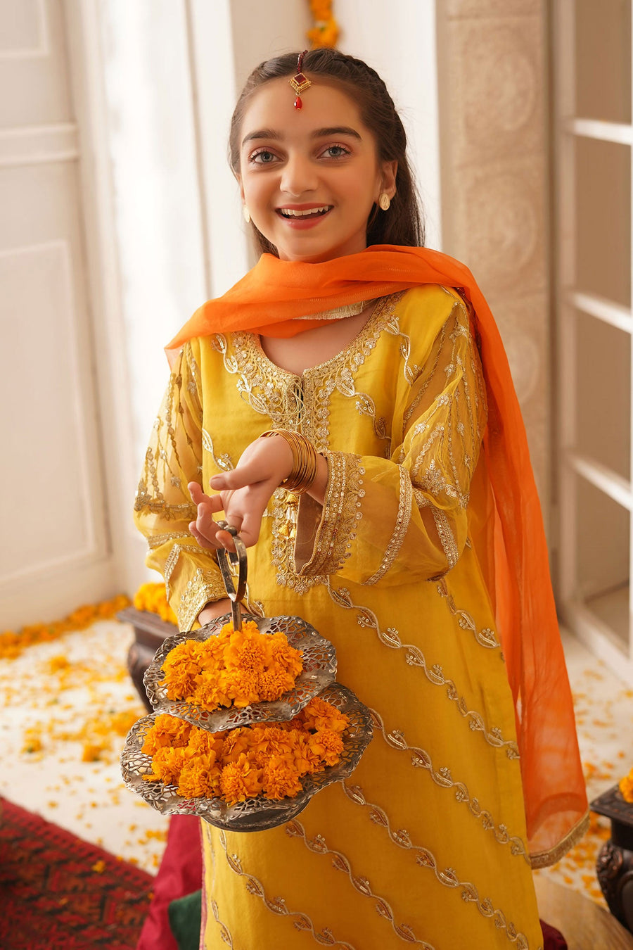 Maryum N Maria Kids Reaty to Wear - Basant MKD-0018 - FaisalFabrics.pk