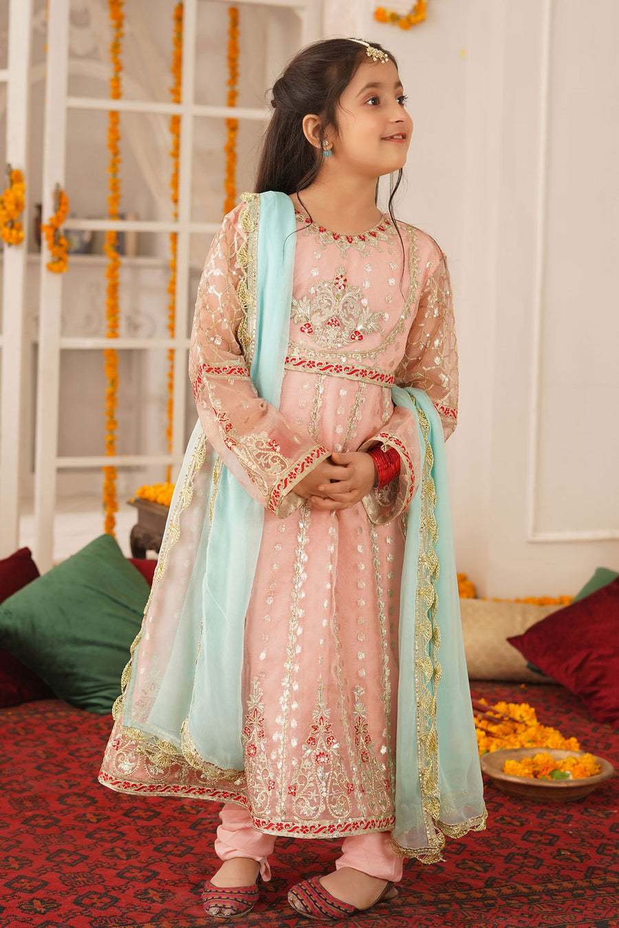Maryum N Maria Kids Reaty to Wear - Flora MKF-0007 - FaisalFabrics.pk