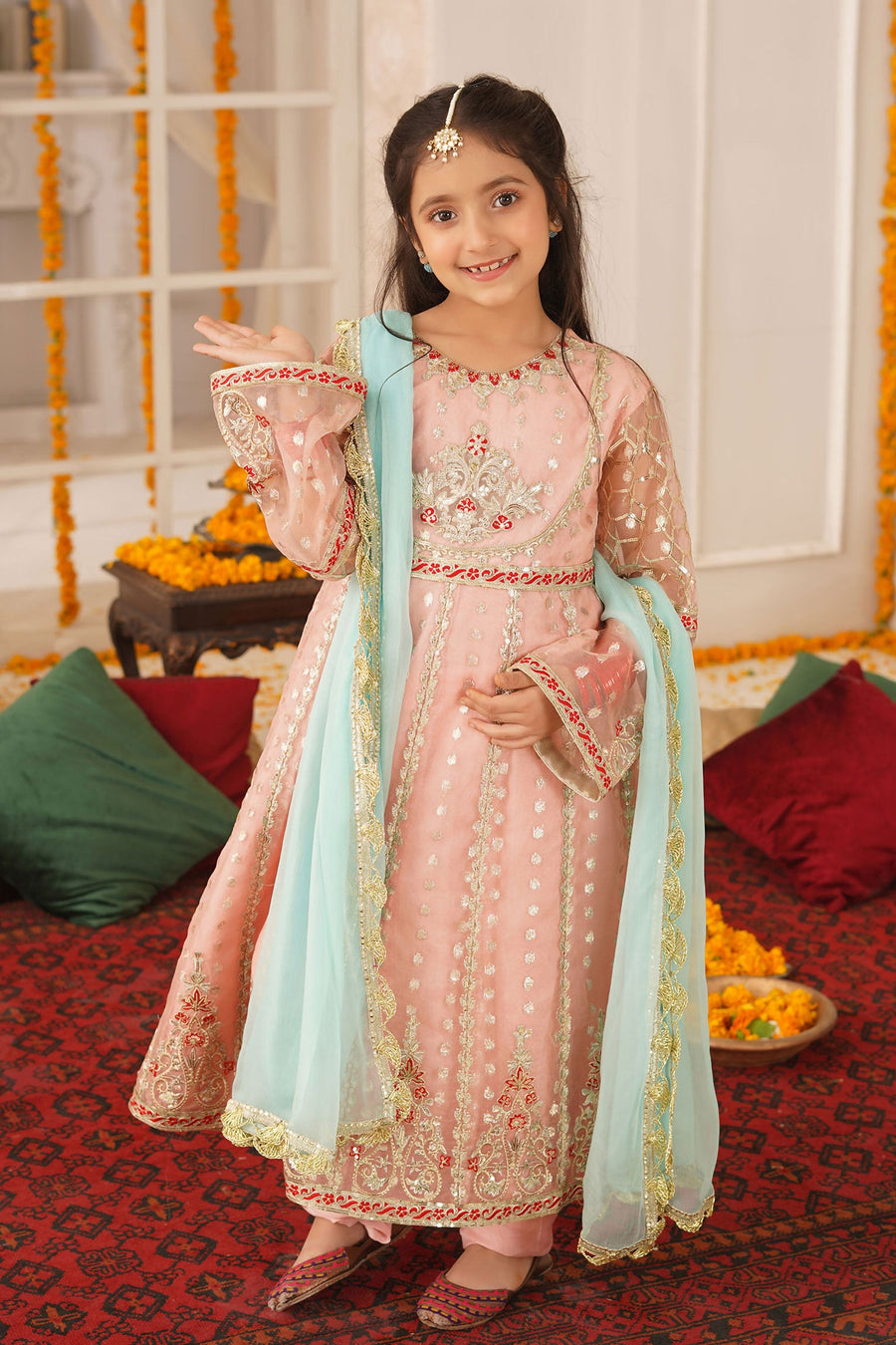 Maryum N Maria Kids Reaty to Wear - Flora MKF-0007 - FaisalFabrics.pk