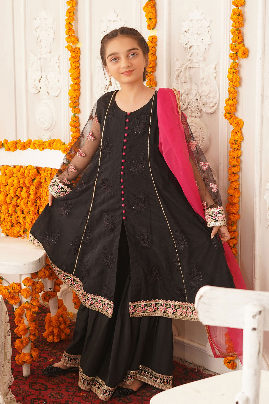Maryum N Maria Kids Reaty to Wear - Chambeli MKF-0008 - FaisalFabrics.pk