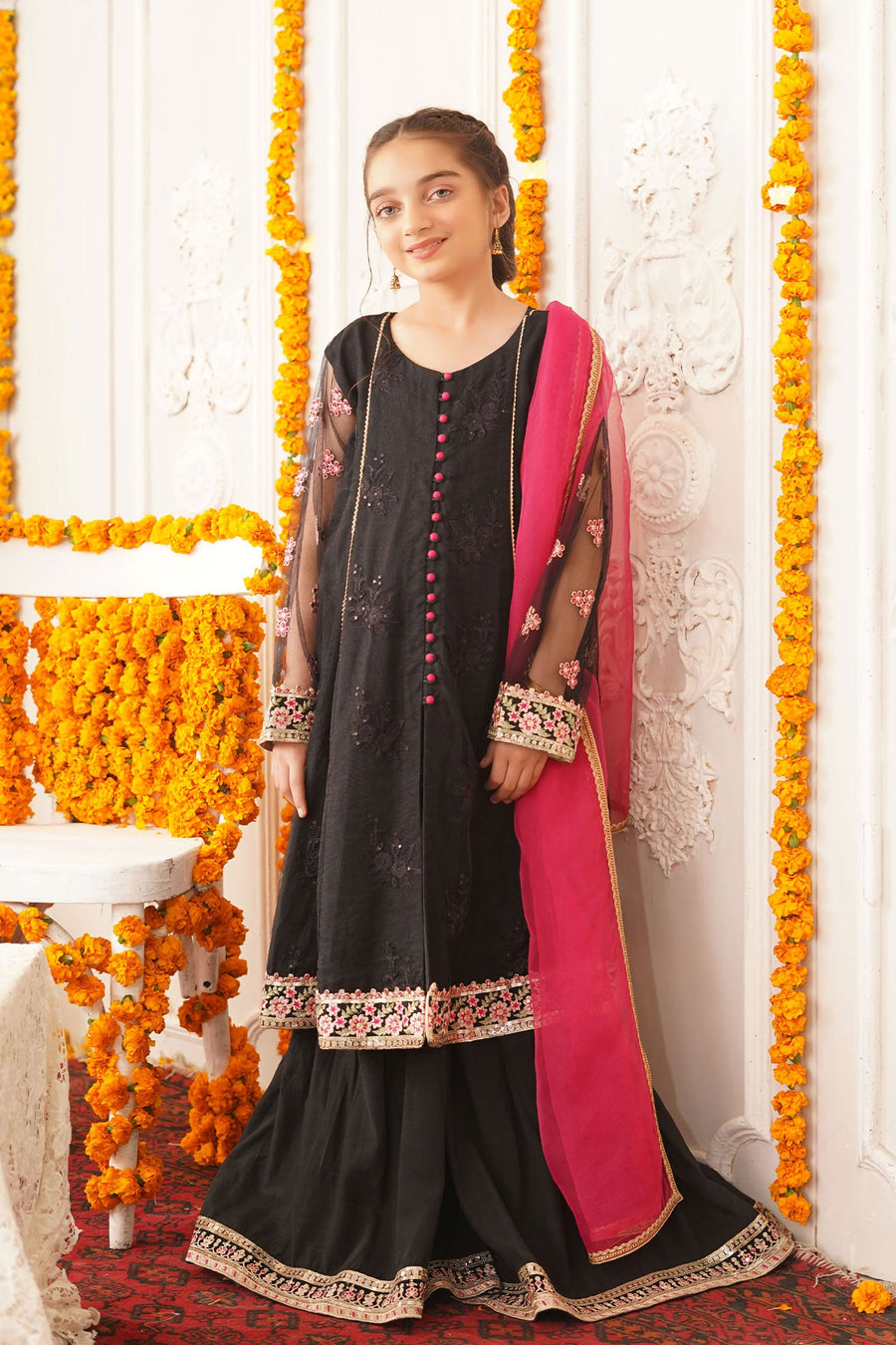Maryum N Maria Kids Reaty to Wear - Chambeli MKF-0008 - FaisalFabrics.pk