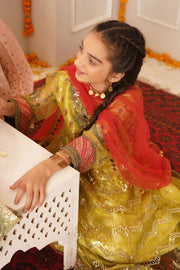Maryum N Maria Kids Reaty to Wear - Pink Lotus MKF-0010 - FaisalFabrics.pk