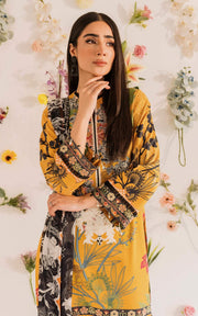 Asifa & Nabeel Miraki Embroidered Lawn Unstitched 3 Piece Suit MKL-01