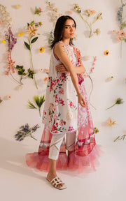 Asifa & Nabeel Miraki Embroidered Lawn Unstitched 3 Piece Suit MKL-04