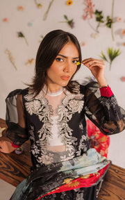Asifa & Nabeel Miraki Embroidered Lawn Unstitched 3 Piece Suit MKL-08