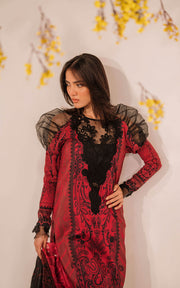 Asifa & Nabeel Miraki Embroidered Lawn Unstitched 3 Piece Suit MKL-11