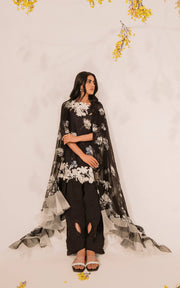 Asifa & Nabeel Miraki Embroidered Lawn Unstitched 3 Piece Suit MKL-14