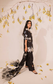 Asifa & Nabeel Miraki Embroidered Lawn Unstitched 3 Piece Suit MKL-14