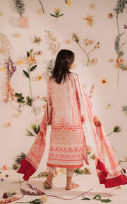 Asifa & Nabeel Miraki Embroidered Lawn Unstitched 3 Piece Suit MKL-15