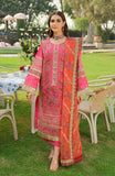 Maryum N Maria Jashan Warah Festive Lawn 3Pc Suit MLFD-046 Zinnias