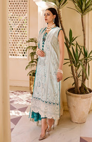 Maryum N Maria Eid e Nobahar Luxury Lawn Unstitched 3Pc Suit - Steamy