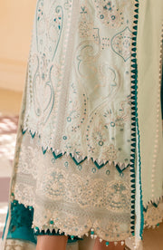 Maryum N Maria Eid e Nobahar Luxury Lawn Unstitched 3Pc Suit - Steamy