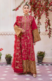 Maryum N Maria Eid e Nobahar Luxury Lawn Unstitched 3Pc Suit - Cranberry