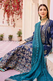 Maryum N Maria Eid e Nobahar Luxury Lawn Unstitched 3Pc Suit - City Of Love