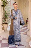 Maryum N Maria Eid e Nobahar Luxury Lawn Unstitched 3Pc Suit - Night Divine