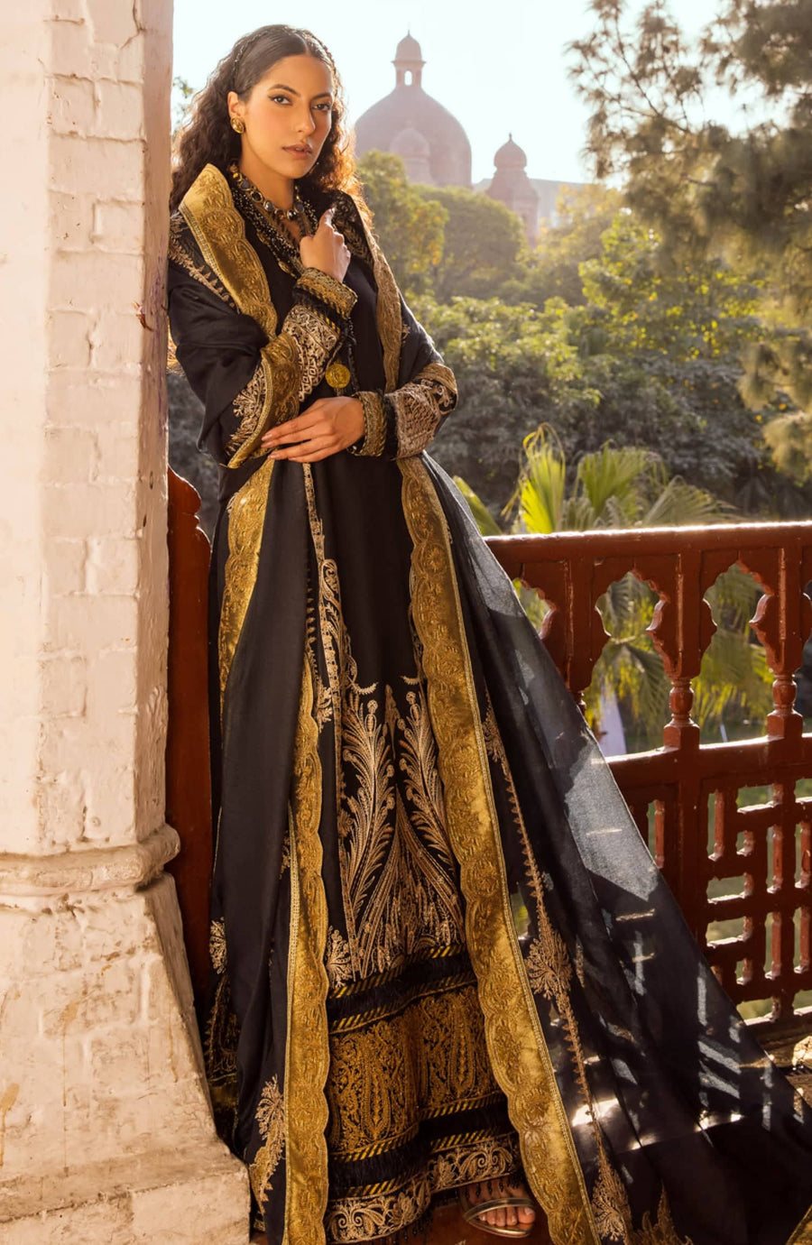 Maryum N Maria Rang Manch Luxury Lawn Unstitched 3 Piece Suit MLFD-079