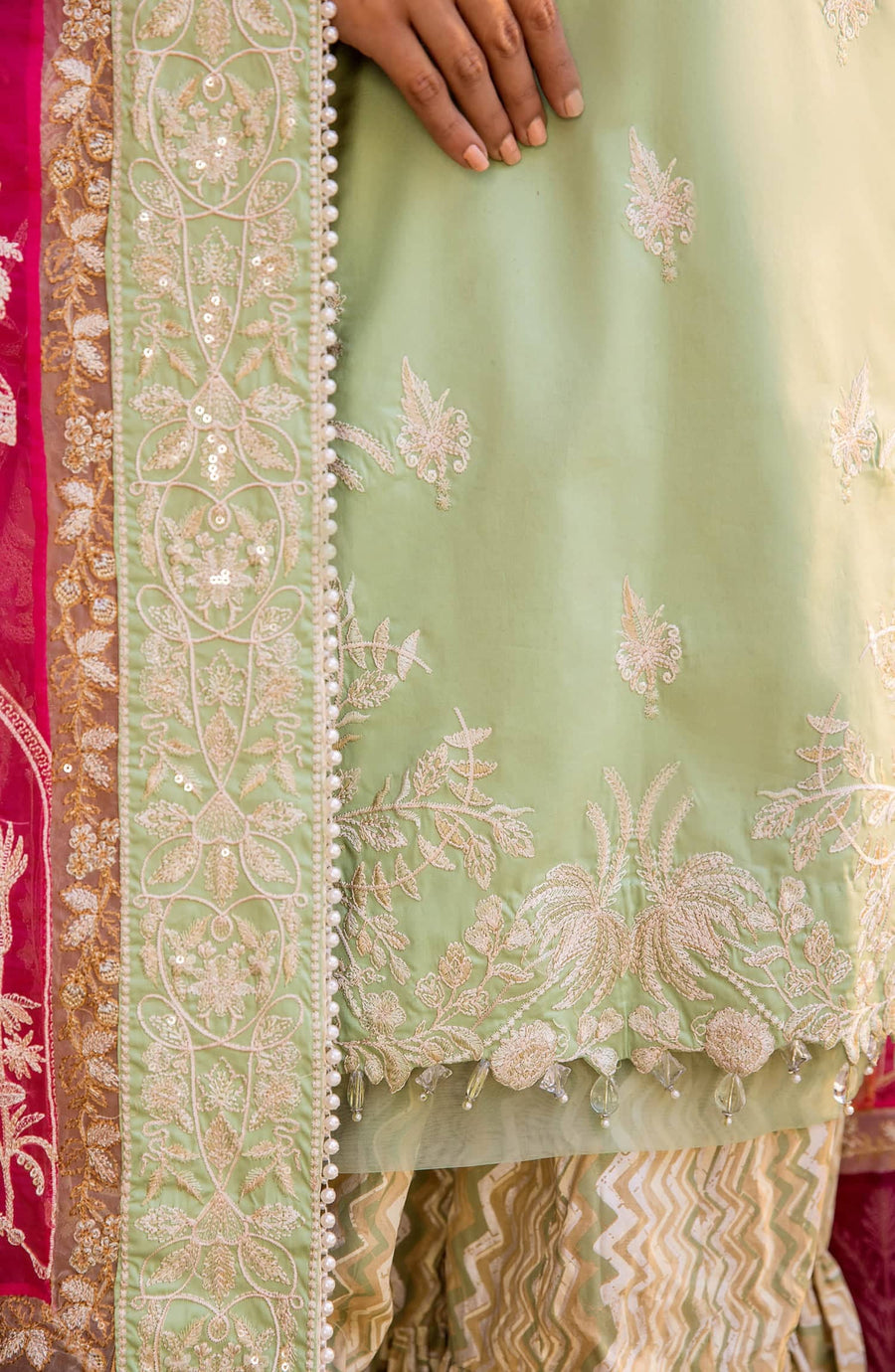 Maryum N Maria Rang Manch Luxury Lawn Unstitched 3 Piece Suit MLFD-083