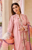 Maryum N Maria Eid e Nobahar Luxury Lawn Unstitched 3Pc Suit - Pink Venus