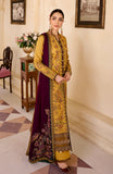 Maryum N Maria Eid e Nobahar Luxury Lawn Unstitched 3Pc Suit - Gold Mine