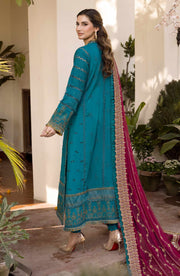 Maryum N Maria Chikankari Ready to Wear 3Pc Suit MLRD-071 Lapis