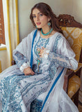 Maryum & Maria Luxury Pret Eid Edit 3pc Suit MLRD-064 Barley Blue