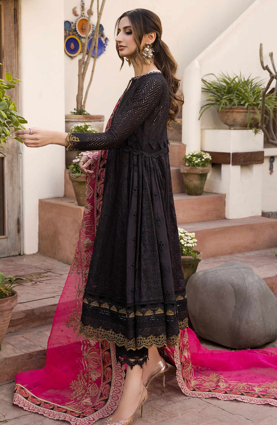 Maryum N Maria Chikankari Ready to Wear 3Pc Suit MLRF-036 Urban Chic