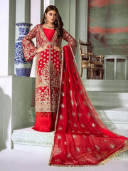 Maryum N Maria Luxury Chiffon Collection 2020 MMC-02 LST REDD - FaisalFabrics.pk