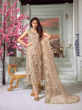 Maryum N Maria Luxury Chiffon Collection 2020 MMC-08 PEACH FLINCH - FaisalFabrics.pk